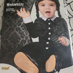Wendsday Addams Family Costume 