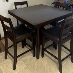 Dining Table With 4 Chairs 