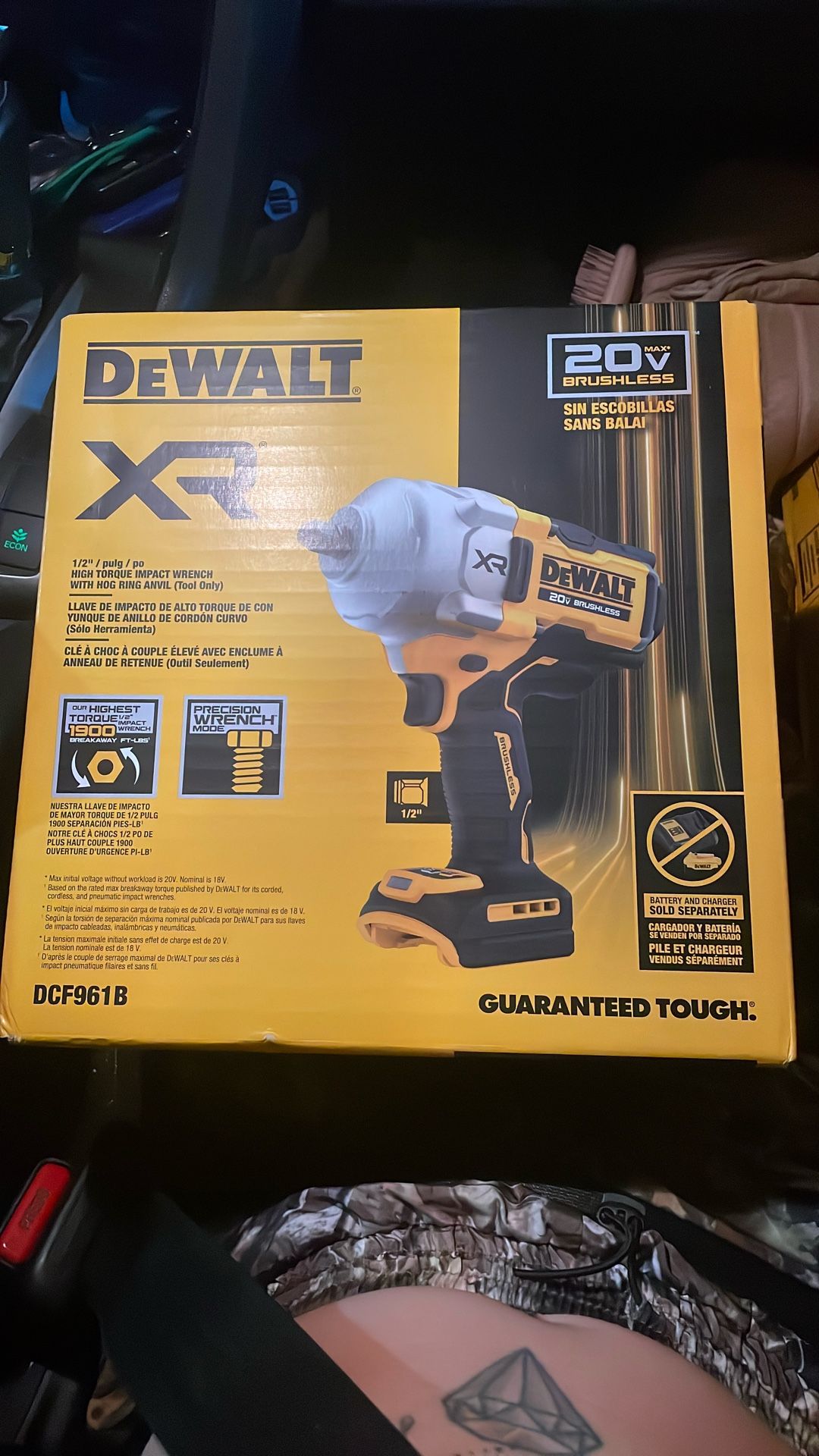 DeWalt XR Impact Wrench