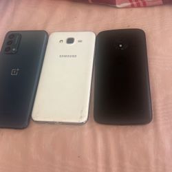 Set Of 3  Phones 