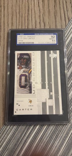 Graded Chris Carter Card 