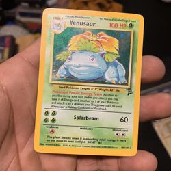 Pokémon Venusaur Holographic