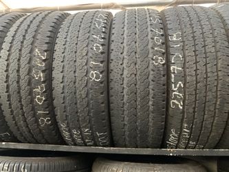 Set of tiers size 225/70/18