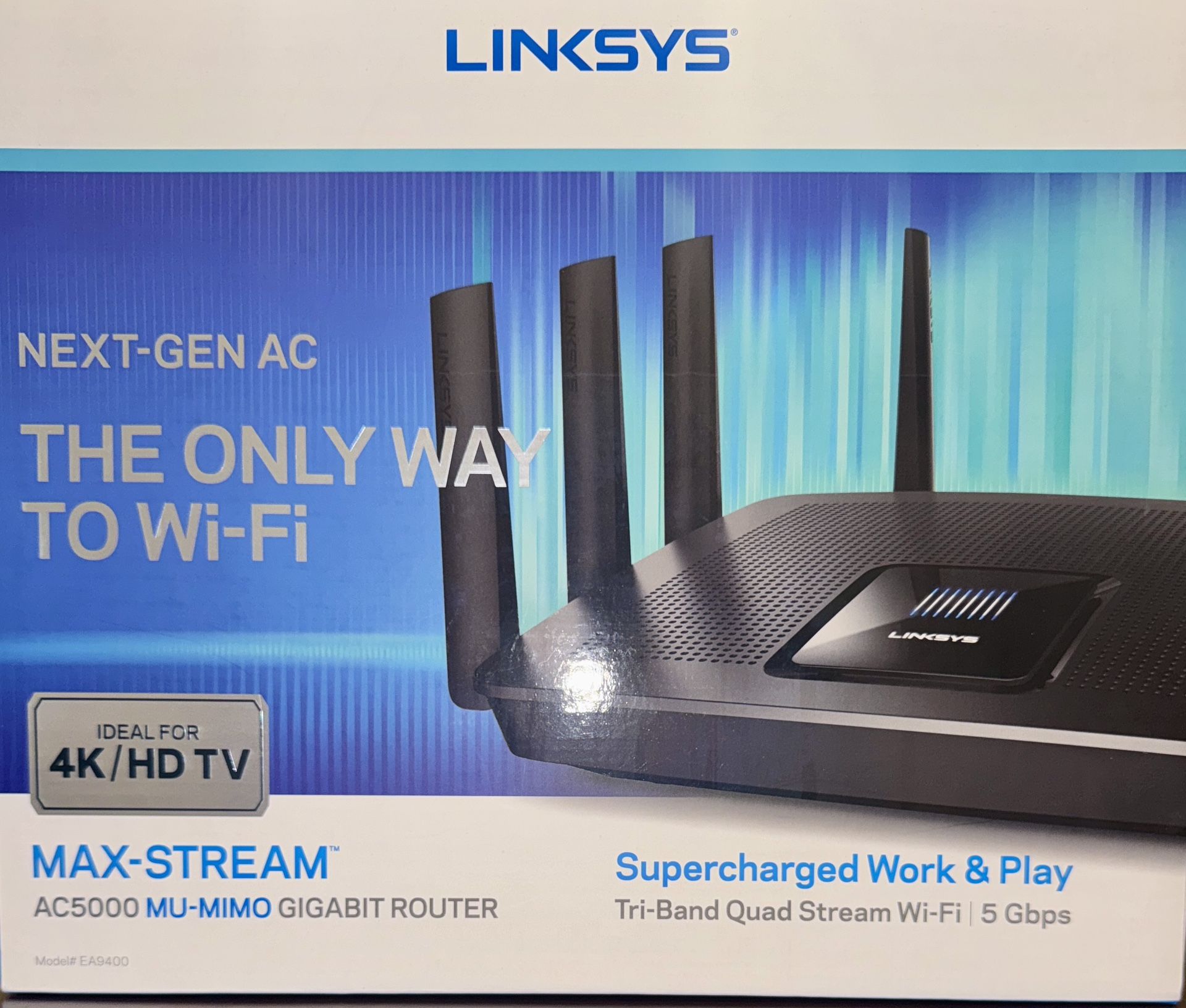 ** LINKSYS EA9400 WI-FI TRI-BAND ROUTER **