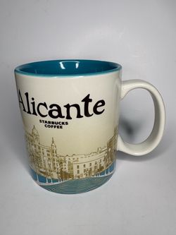 Starbucks Alicante Spain Global Icon Collector Series 16 oz Mug Cup 2018 NWT
