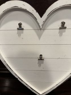 Heart Shaped Picture Hanging Board
