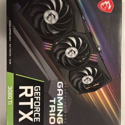 MSI 3080 ti Gaming X Trio