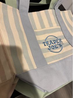 Trader Joe’s striped mini totes