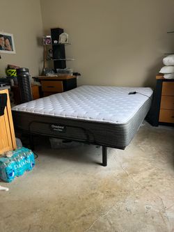 Beautyrest Double Mattress Platform Bed