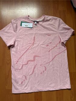 LACOSTE PINK MENS TSHIRT