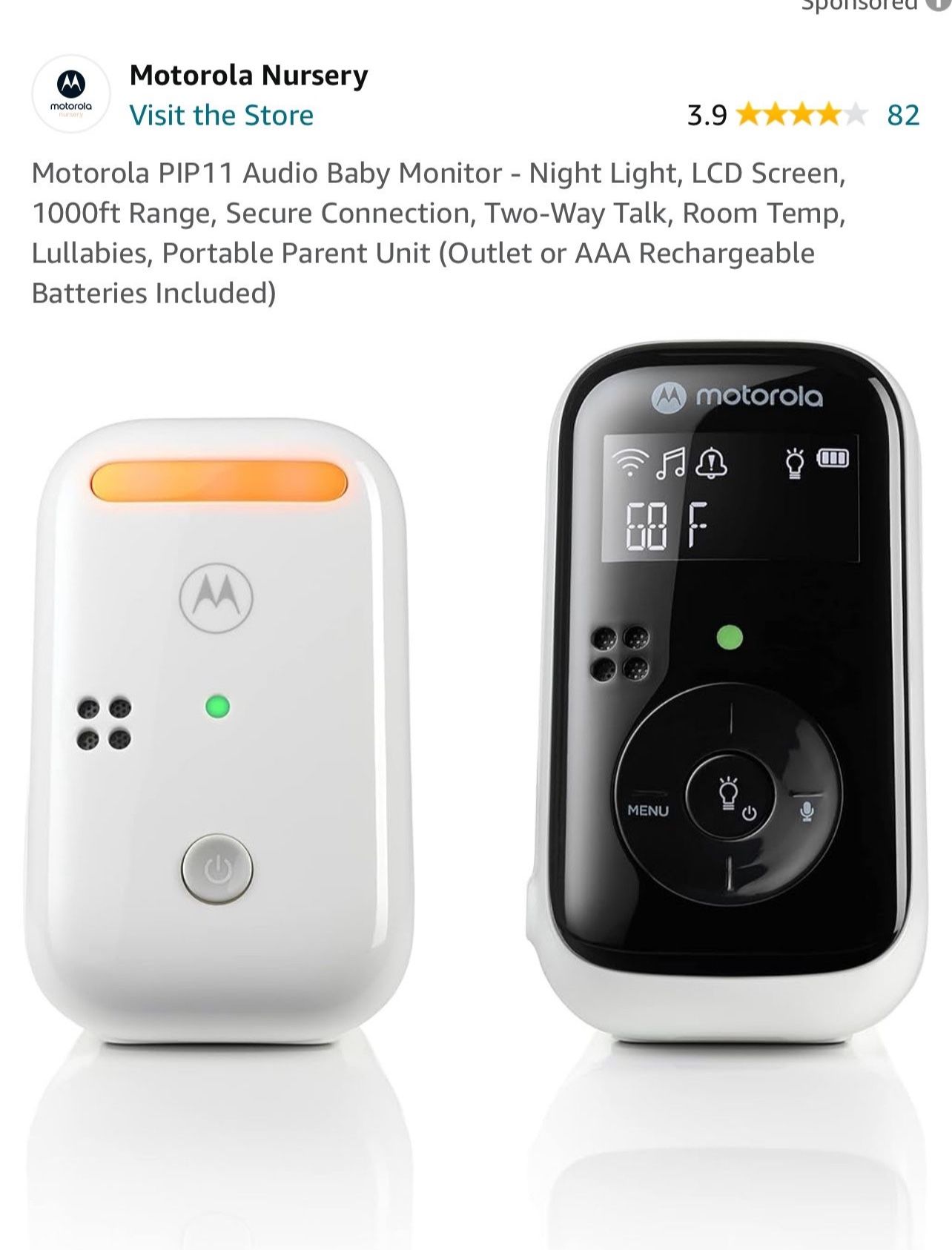 Motorola Audio Baby Monitor