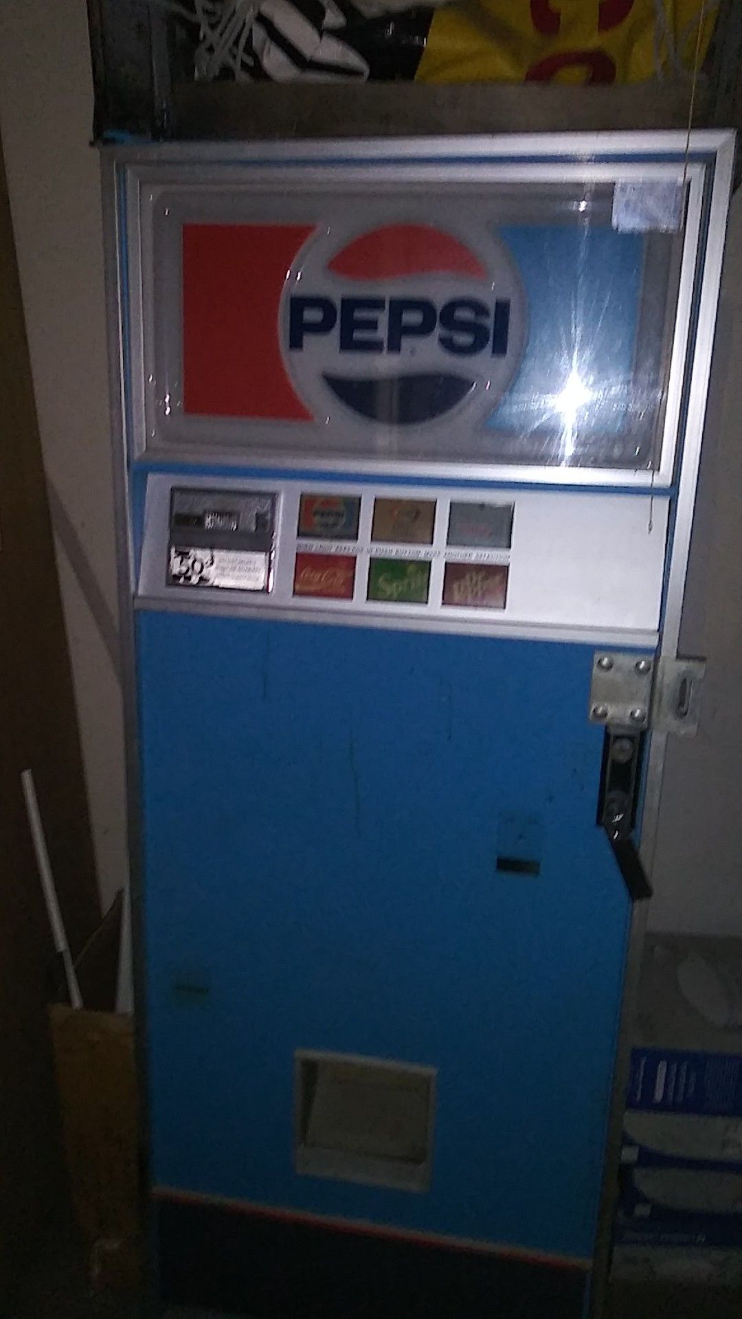 50s/60s coke dispenser $500 or b/0. Must be able to transport.
