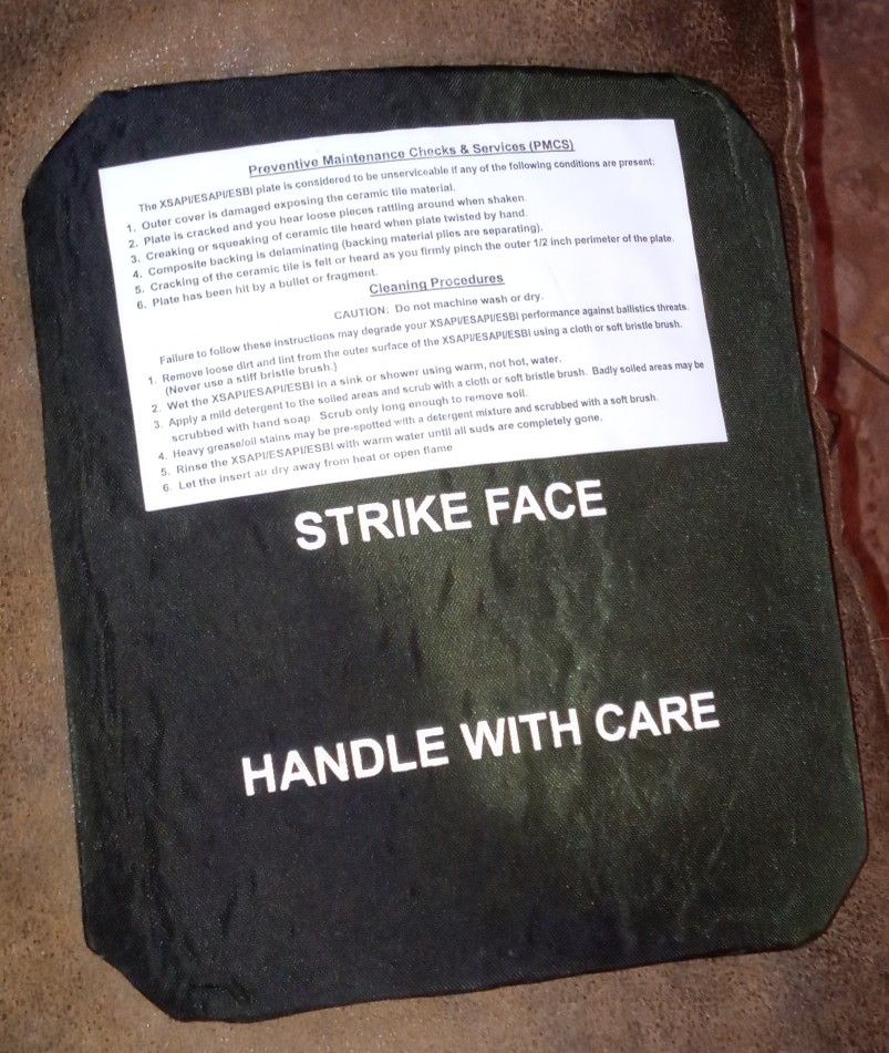 XSAPI/ESAPI/ESBI Single Face Plate