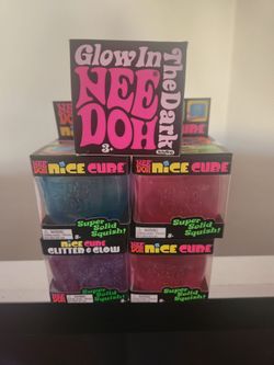 NEEDOHS. 4 NICE CUBE 1 GLOW IN THE DARK