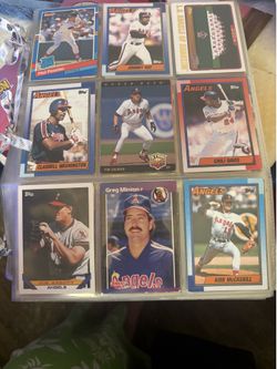 Angels baseball cards