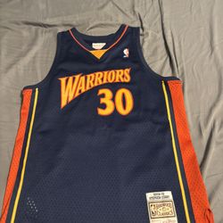 Golden State Warriors Stephen Curry Throwback Jersey