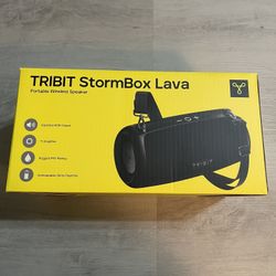 Tribit StormBox Lava Portable Wireless Bluetooth Speaker- New