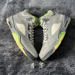 Jordan 5 Green Bean Size 12