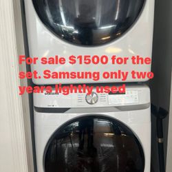 Samsung Washer Dryer Set 