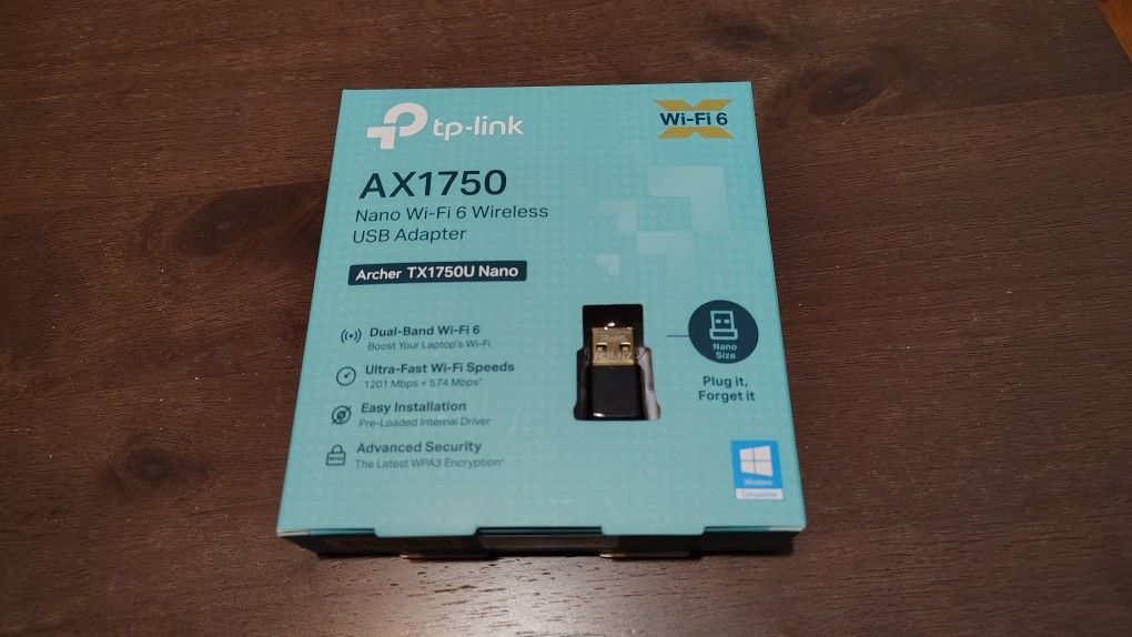 TP-Link Wifi 6 Usb Adapter For Windows (Local Only)