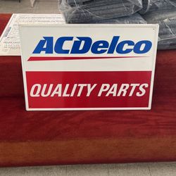 ACDelco Metal Sign