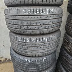 Pair 255/50/19 Pirelli Scorpion Verde Run Flat 