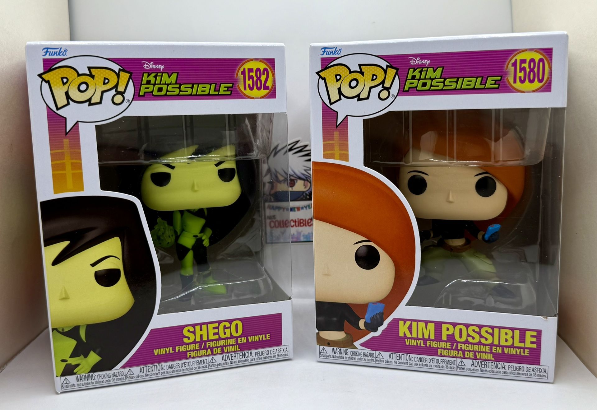 Shego & Kim Funko POP! 2 POP Bundle