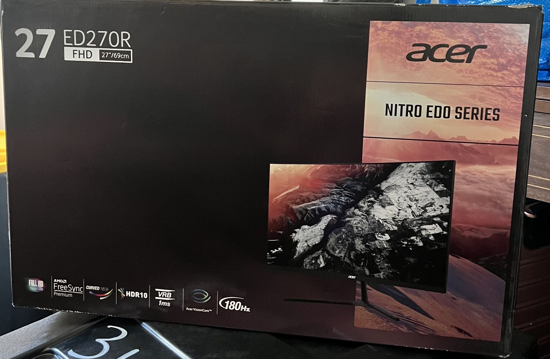 27” Curved Gaming/Computer Monitor