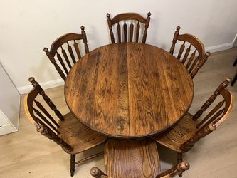 Wood Dining Set (Read Description)
