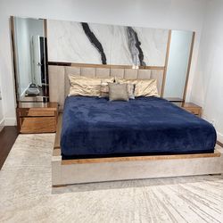 Luxury King Bedroom Set – Like New – Originally $10,000