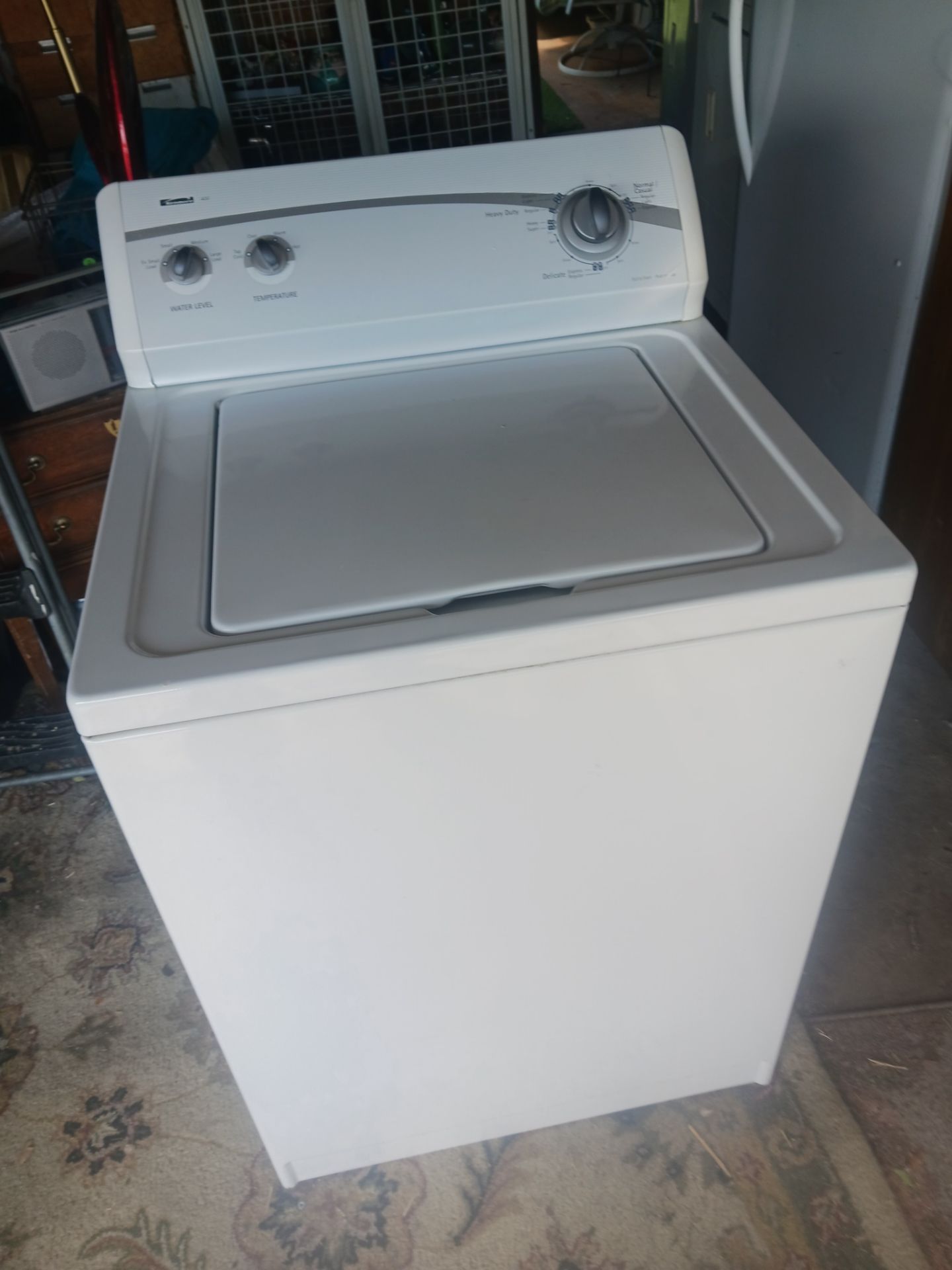 Like new Whirlpool washer and dryer heavy duty