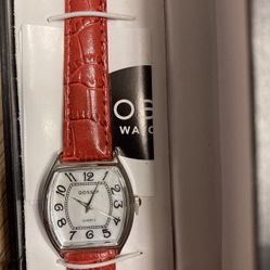 Gossip Woman’s Quartz Watch With Red Strap