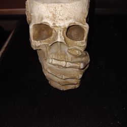 Skull Candle Holder