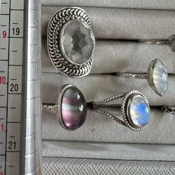 Sterling Silver Rings 