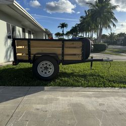 Small Utility Trailer 