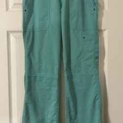Healing Hands Purple Label Yoga Scrubs Pants Silky Soft Mint Green Size XS