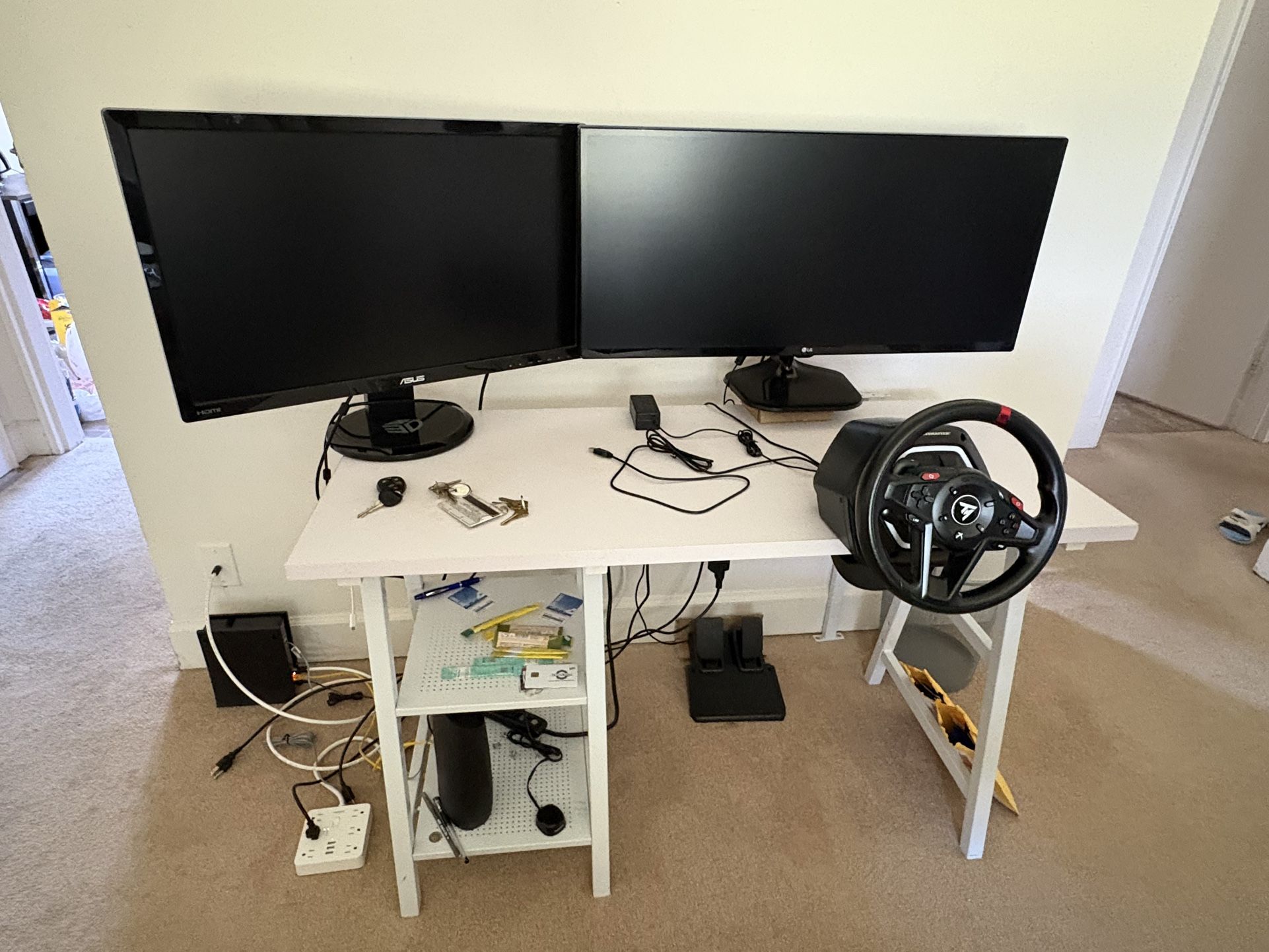 White Table