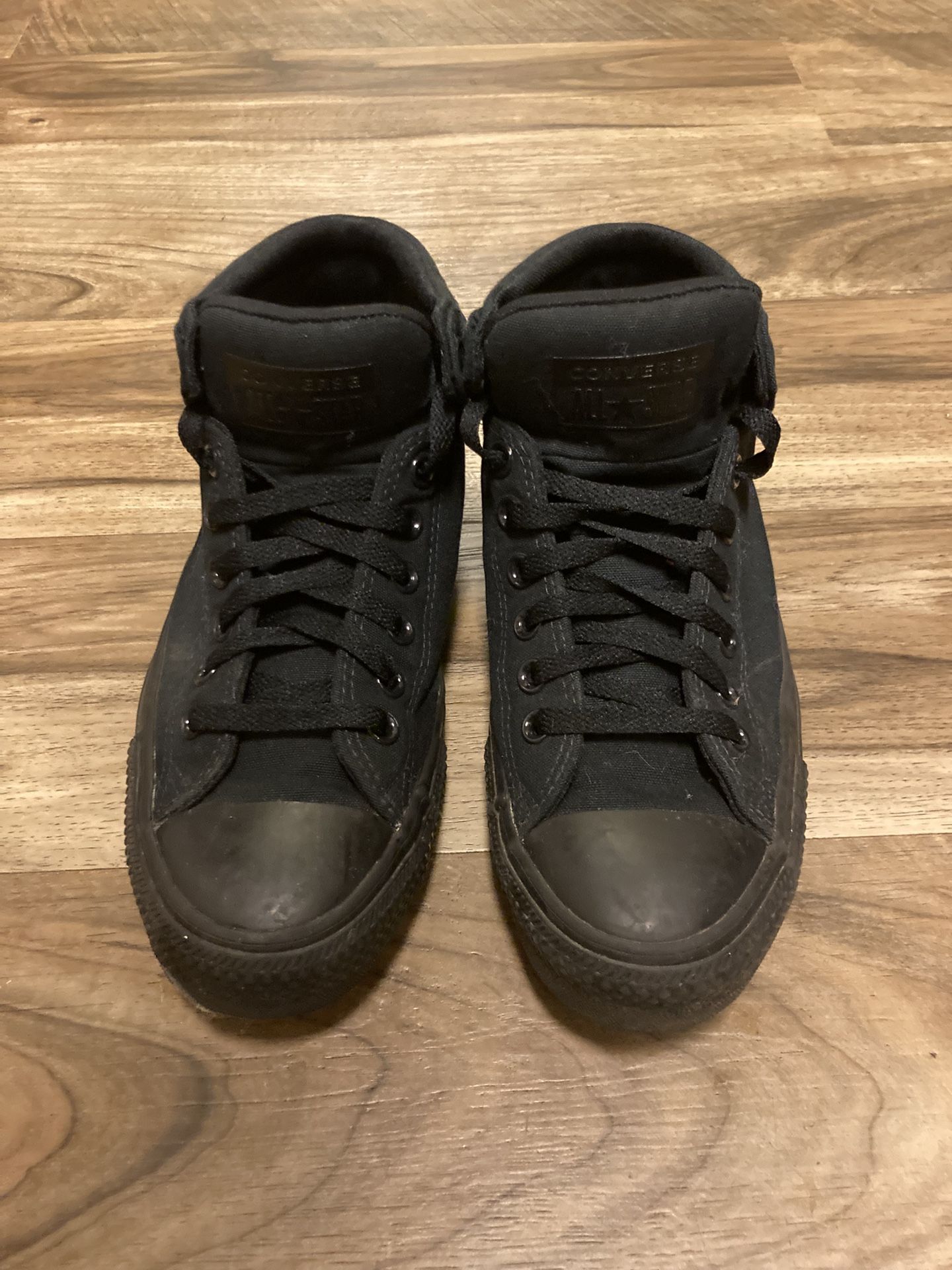 Converse Chuck Taylor High Top Triple Black Shoes 