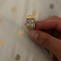 Gold Diamond Nugget