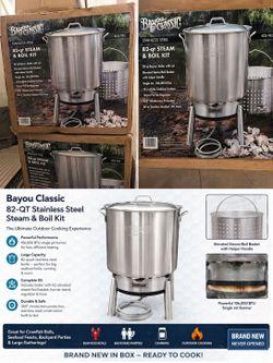 Bayou Classic,  Steam and Boil Kit