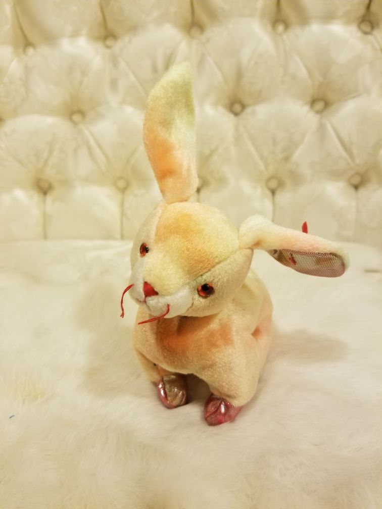 Zodiac rabbit beanie baby