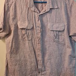 Men's Short Sleeve Dress Shirt