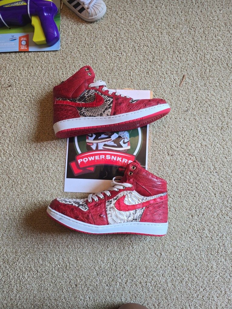 Customized Air Jordan PYTHON