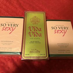 (3) Women’s Perfumes