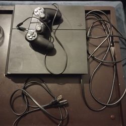 Sony PlayStation 4 System With Cords And Controller (READ DESC)