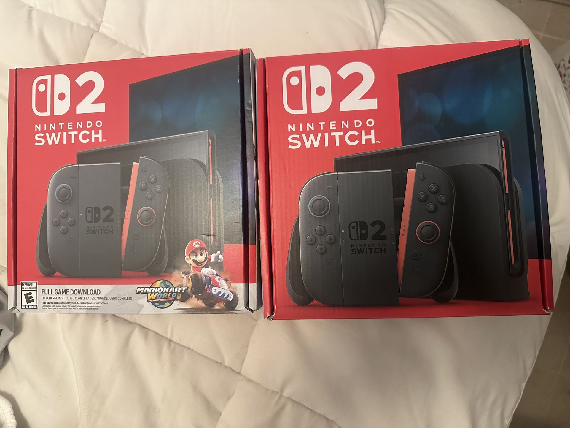 Nintendo Switch 2- Console only or Mario Kart Bundle