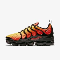 Vapormax plus top sunset size 7