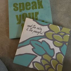 4 Canvas Prints  Wall Art 