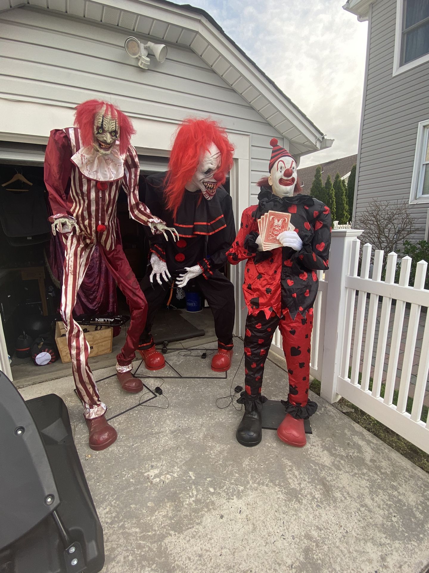 Spirit Halloween Animatronics Clown Bundle