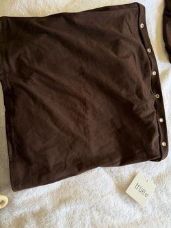 Brown tube top